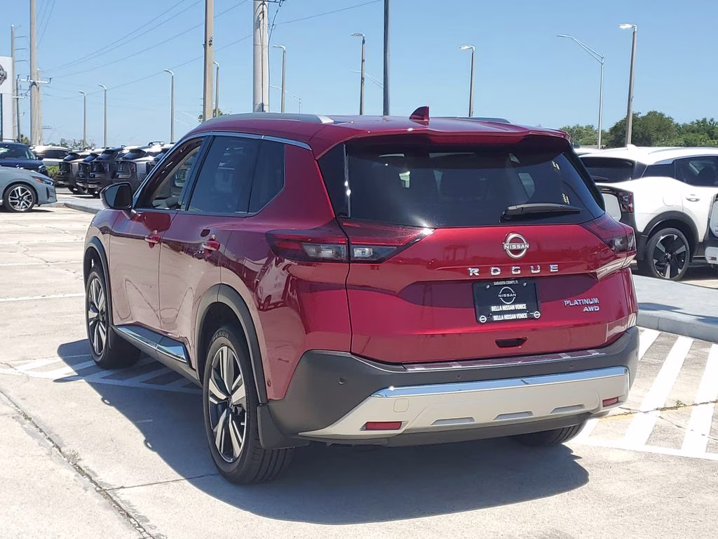 2023 Scarlet Ember Tintcoat Nissan Rogue Platinum AWD SUV