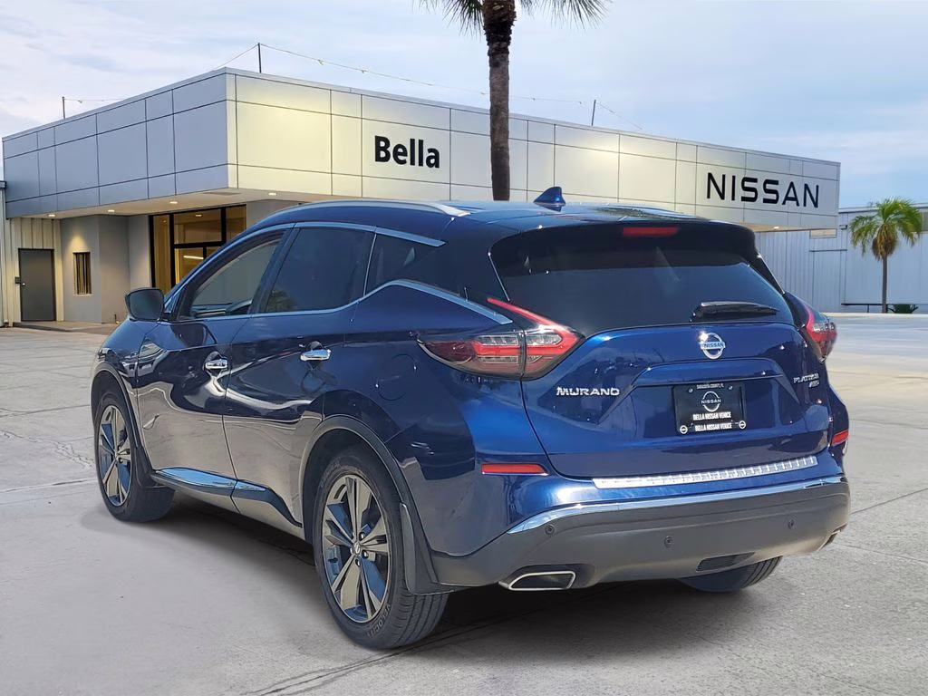 2020 Deep Blue Pearl Nissan Murano Platinum AWD SUV