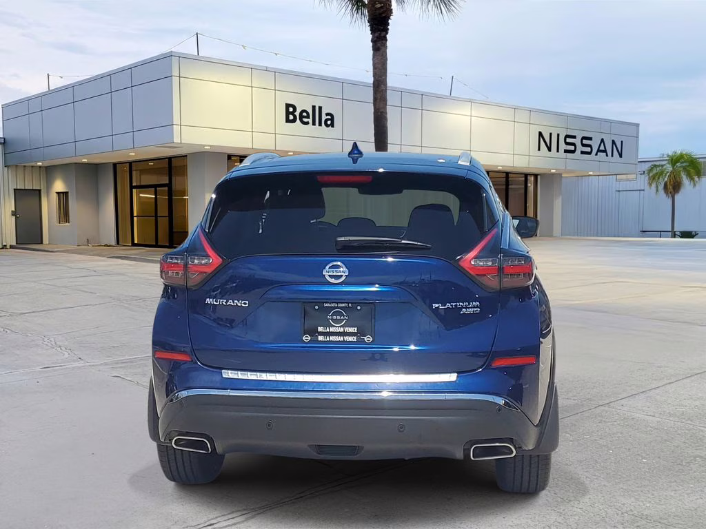 2020 Deep Blue Pearl Nissan Murano Platinum AWD SUV