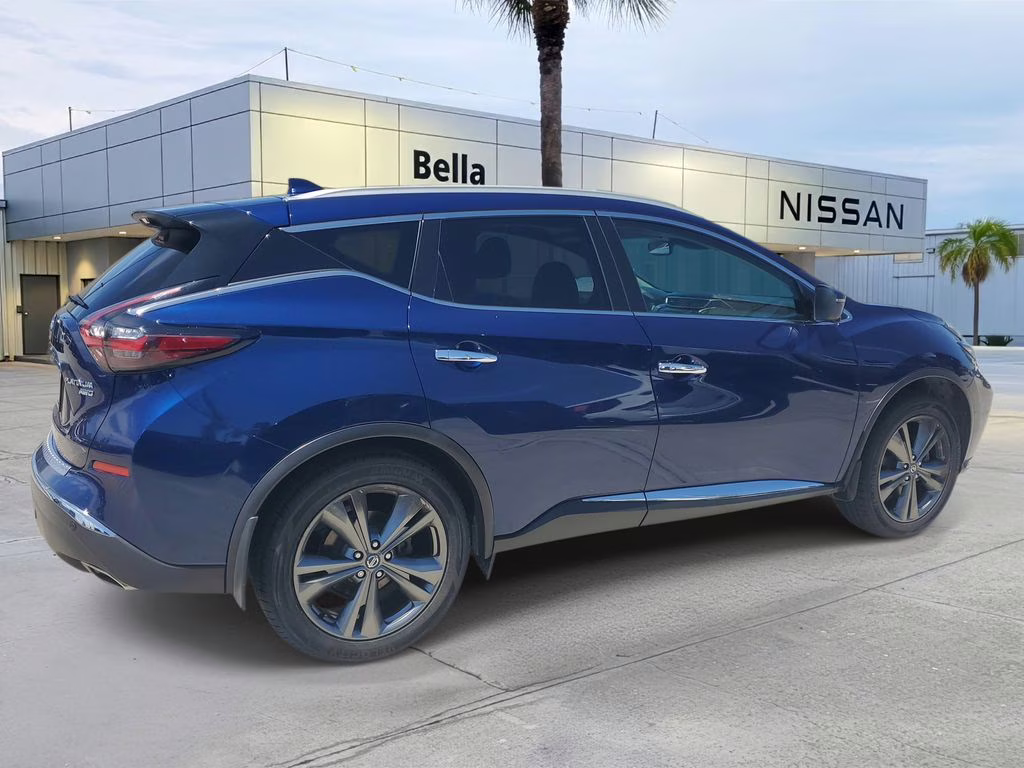 2020 Deep Blue Pearl Nissan Murano Platinum AWD SUV