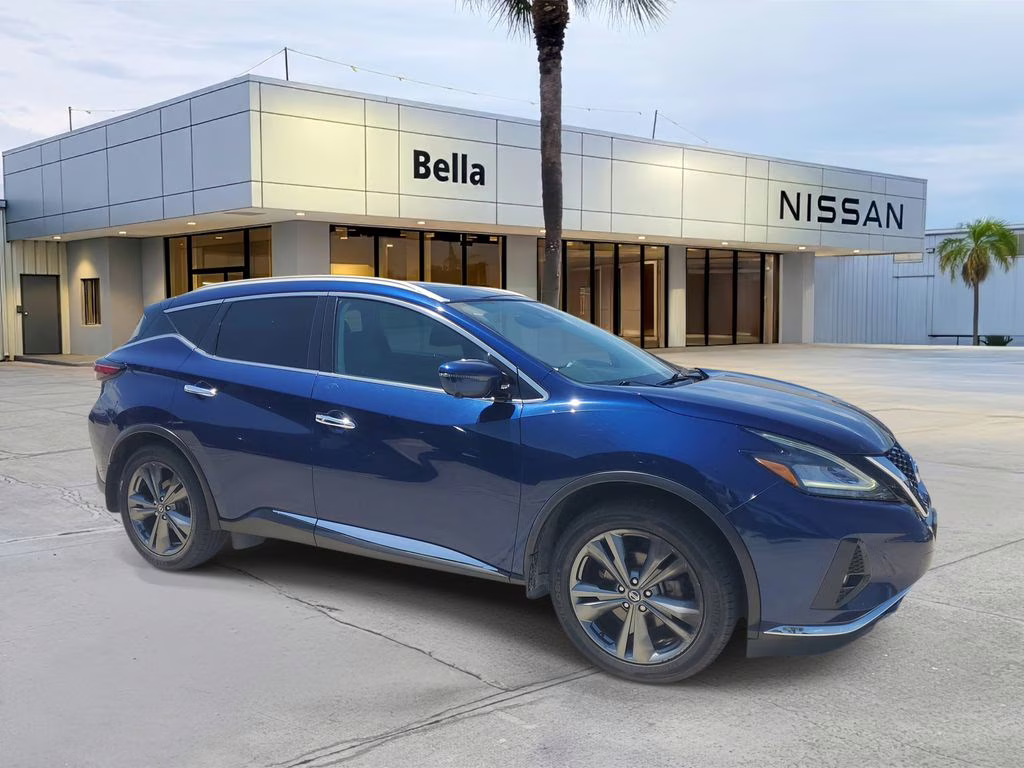2020 Deep Blue Pearl Nissan Murano Platinum AWD SUV