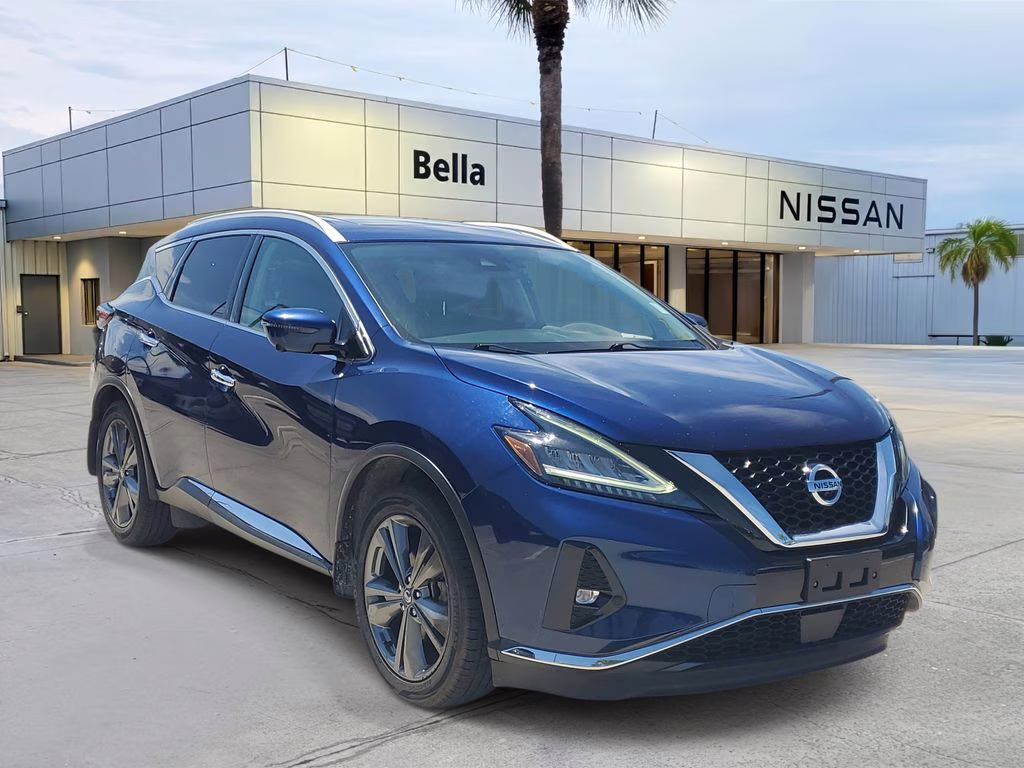 2020 Deep Blue Pearl Nissan Murano Platinum AWD SUV
