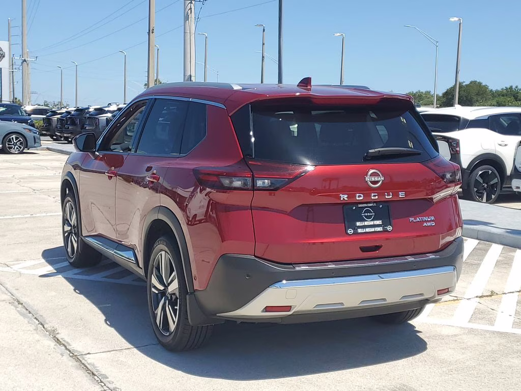2023 Scarlet Ember Tintcoat Nissan Rogue Platinum AWD SUV
