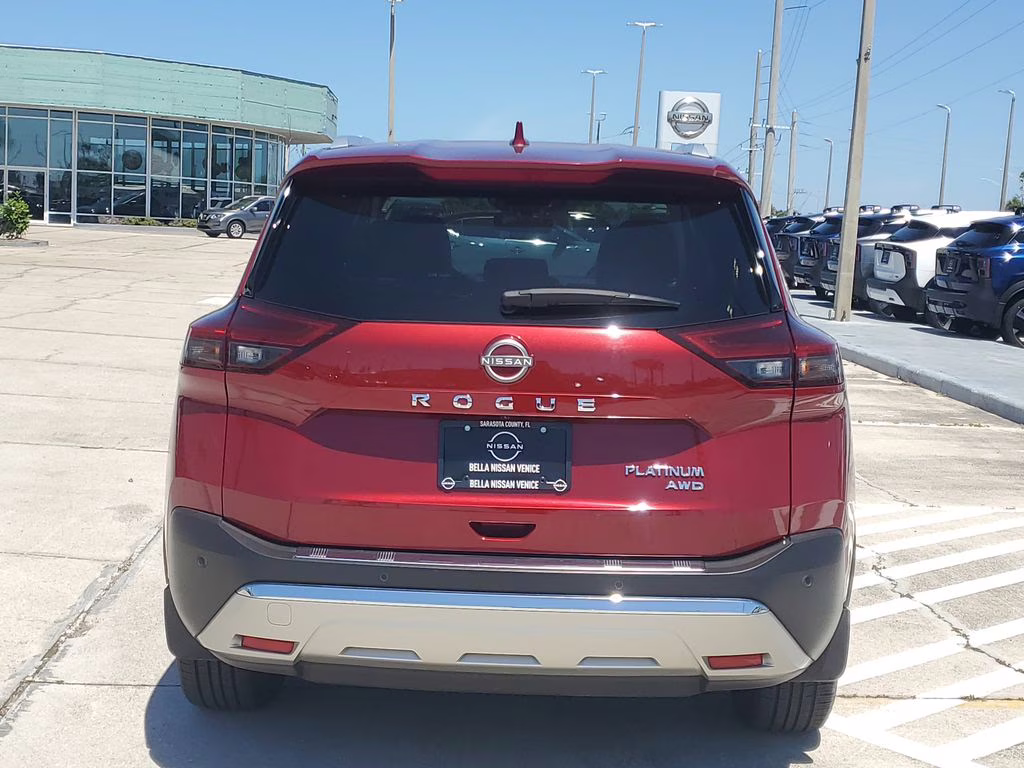 2023 Scarlet Ember Tintcoat Nissan Rogue Platinum AWD SUV