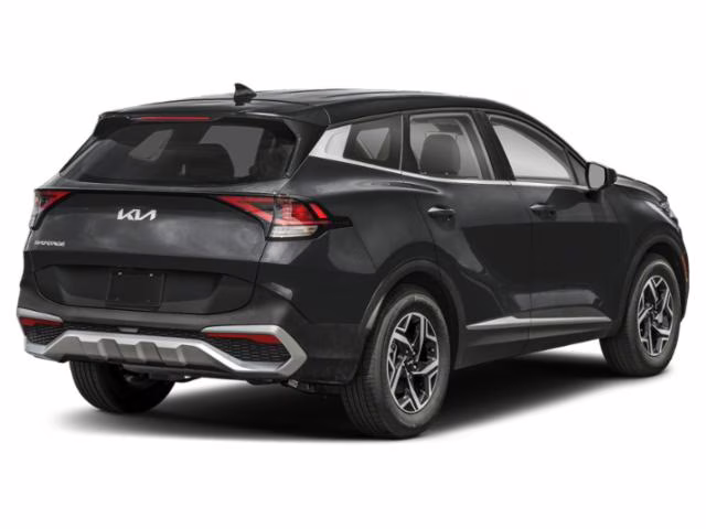 2025 Ebony Black Kia Sportage LX AWD SUV