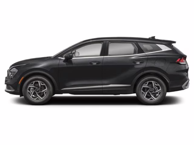 2025 Ebony Black Kia Sportage LX AWD SUV