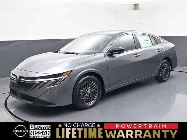 2026 Gun Metallic Nissan Sentra SV FWD Sedan