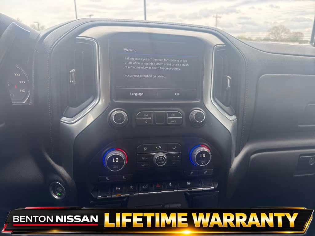 2022 Black Chevrolet Silverado 1500 LTD RST 4X4 Truck