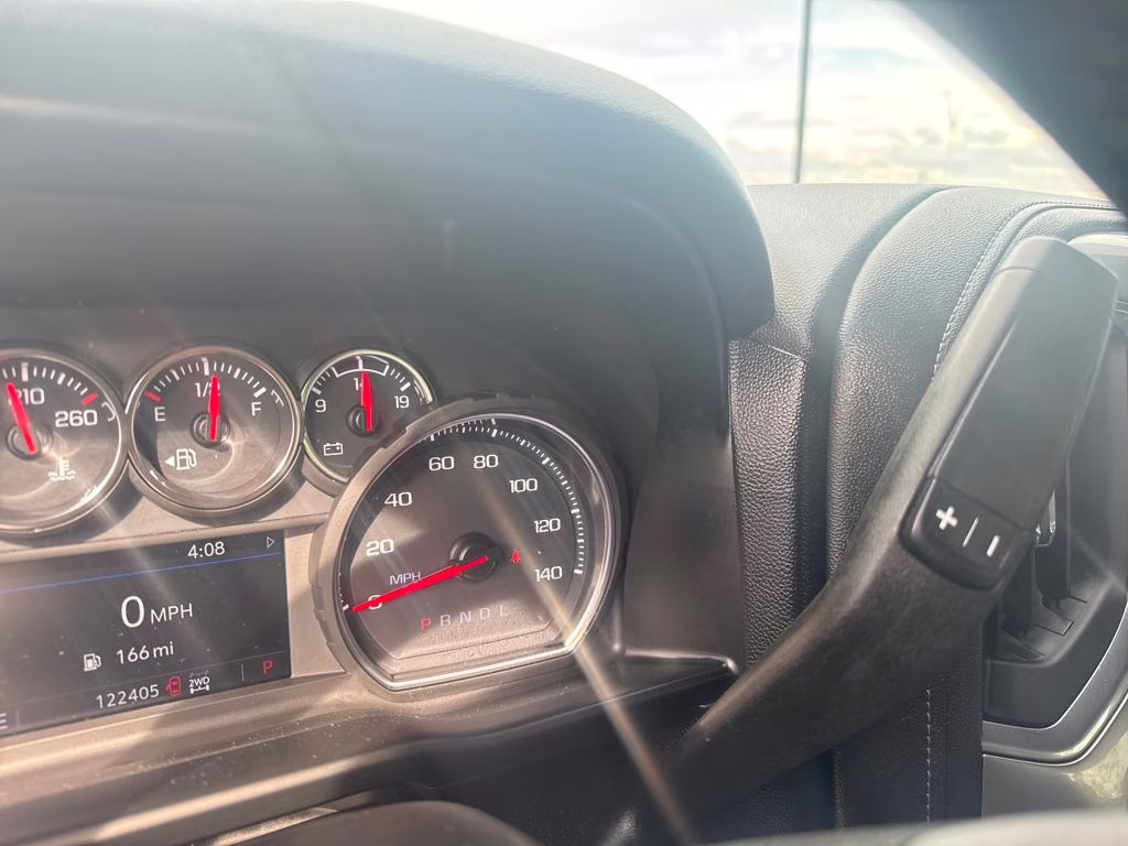 2022 Black Chevrolet Silverado 1500 LTD RST 4X4 Truck