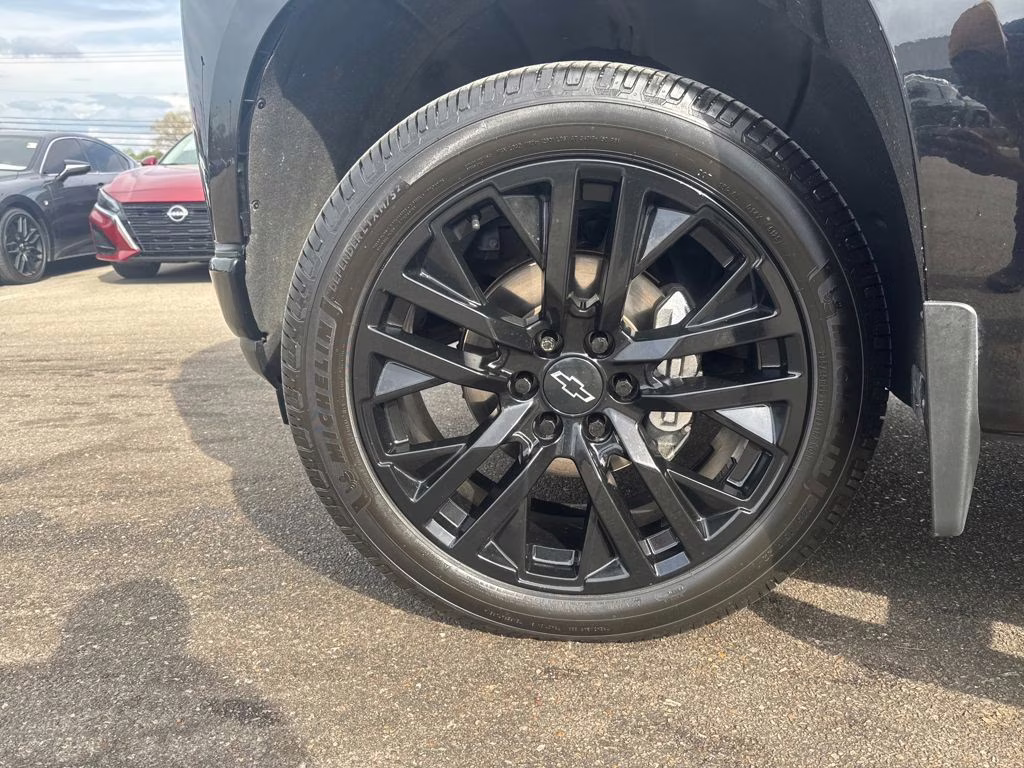 2022 Black Chevrolet Silverado 1500 LTD RST 4X4 Truck