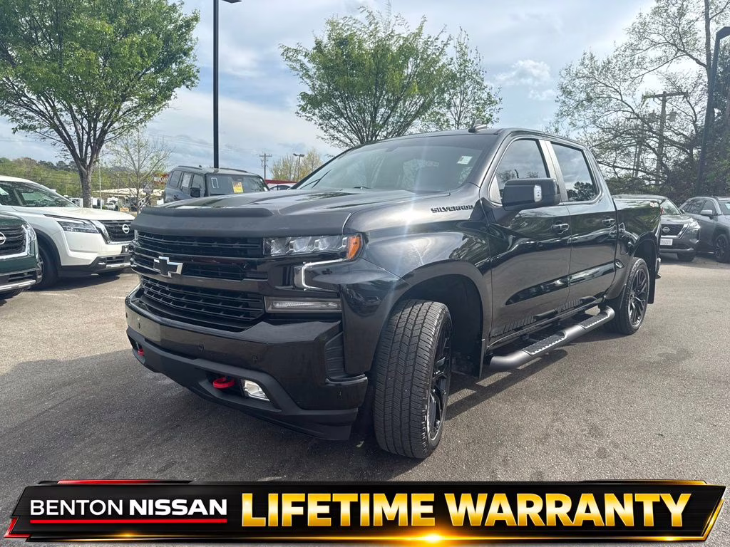 2022 Black Chevrolet Silverado 1500 LTD RST 4X4 Truck