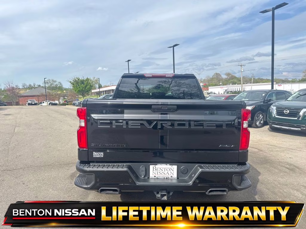 2022 Black Chevrolet Silverado 1500 LTD RST 4X4 Truck