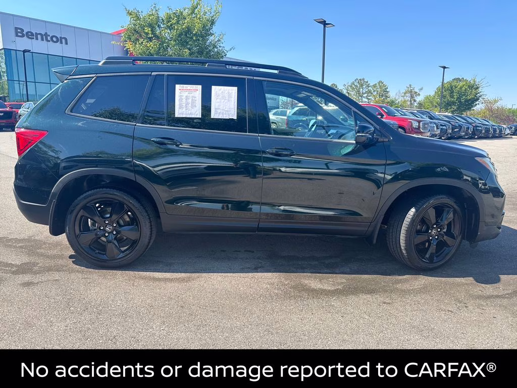 2019 Black Honda Passport Elite AWD SUV