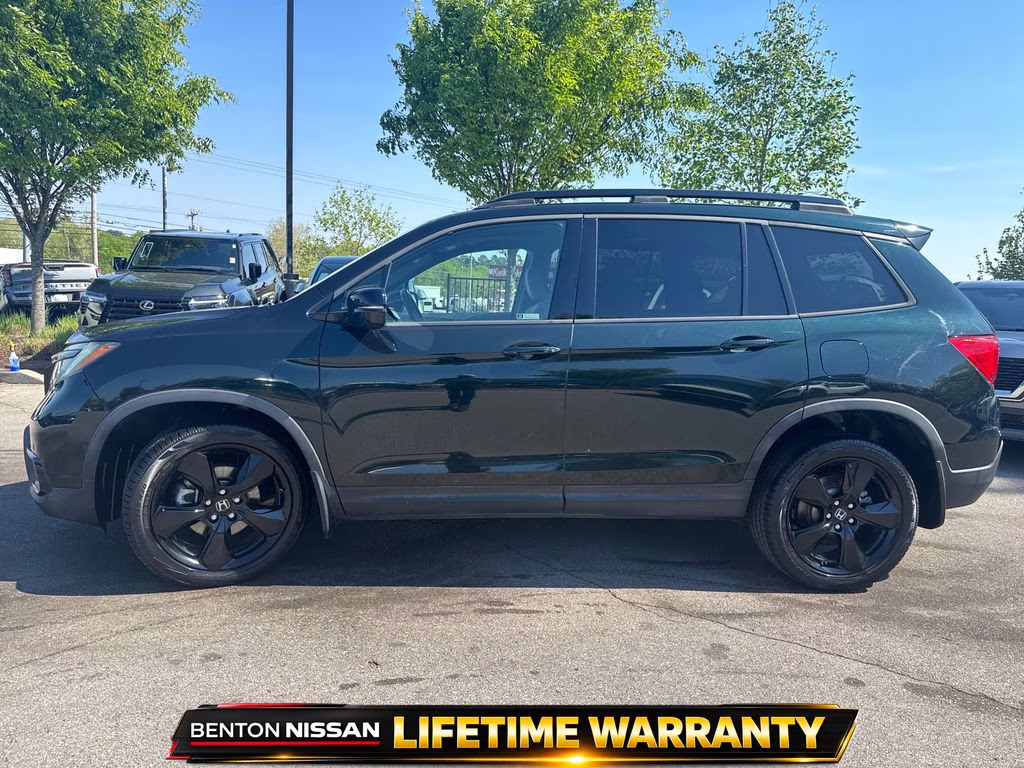 2019 Black Honda Passport Elite AWD SUV