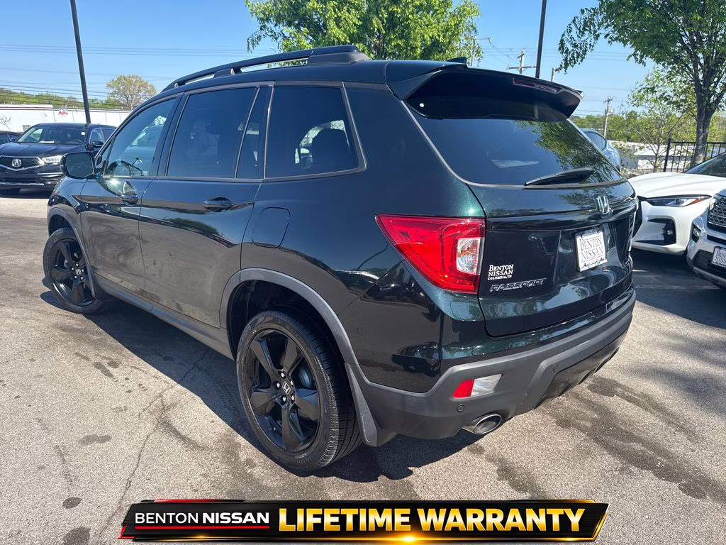 2019 Black Honda Passport Elite AWD SUV