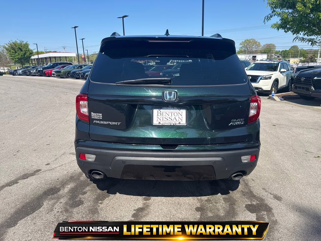 2019 Black Honda Passport Elite AWD SUV