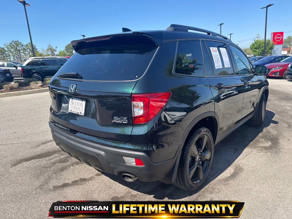 2019 Black Honda Passport Elite AWD SUV