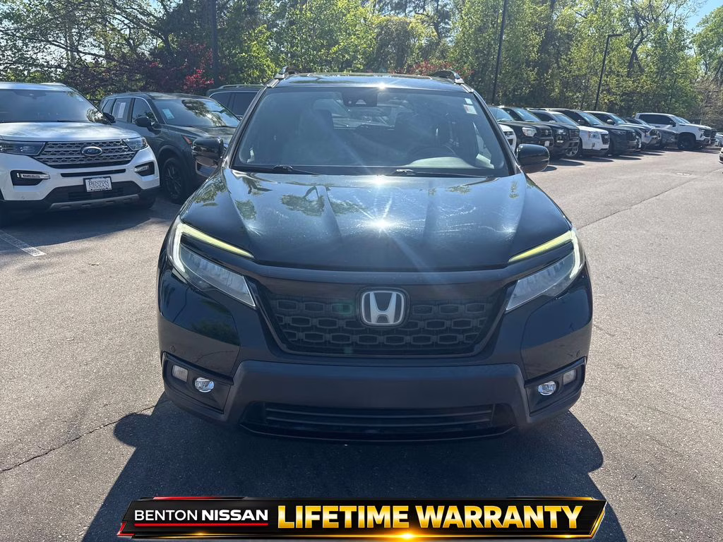 2019 Black Honda Passport Elite AWD SUV