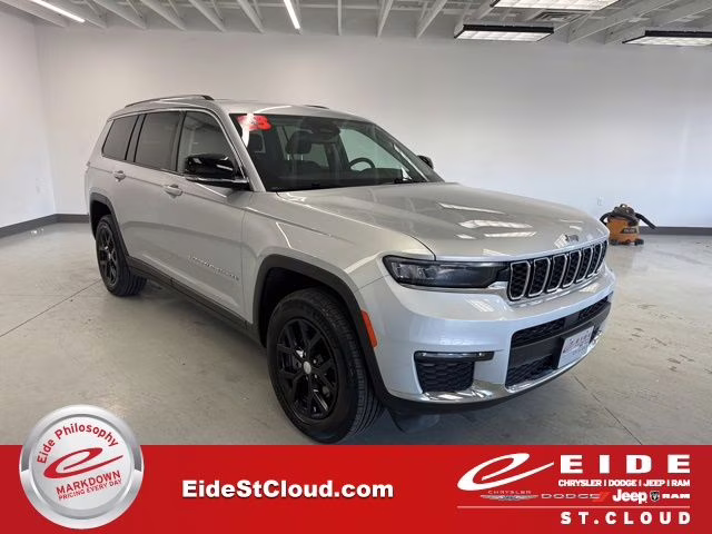 2023 Silver Zynith Jeep Grand Cherokee L Limited 4X4 SUV
