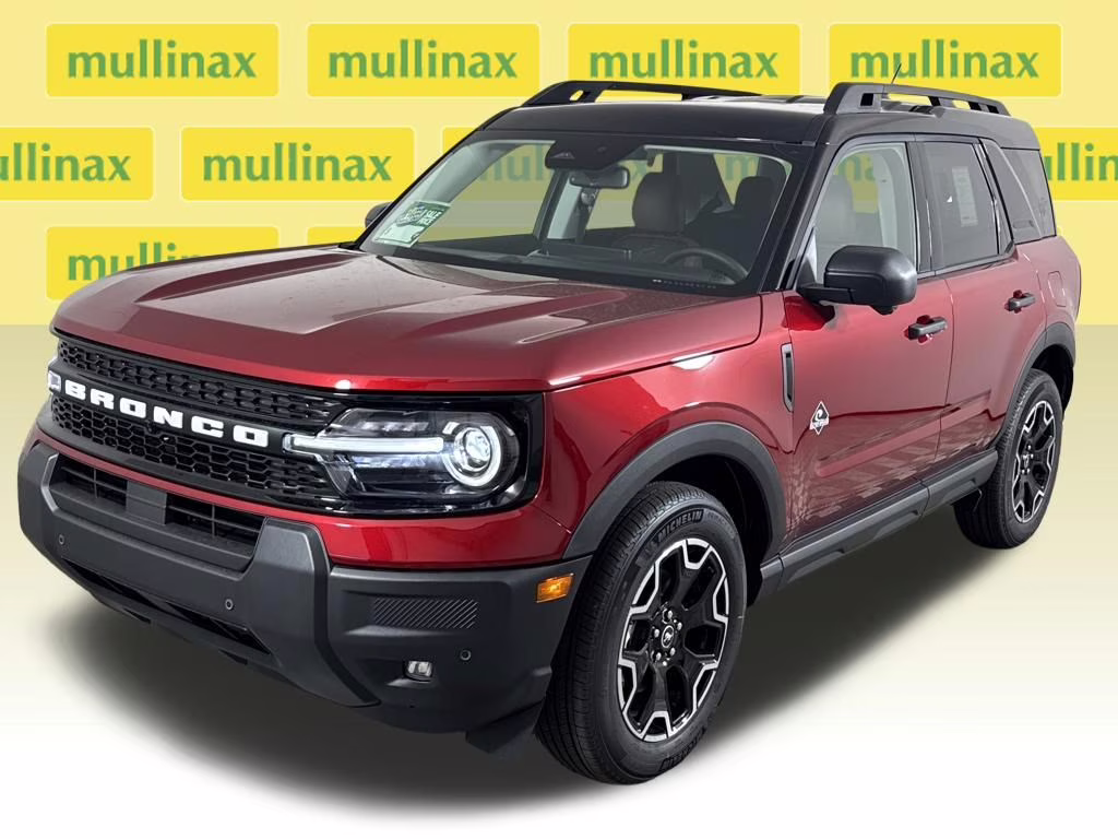 2026 Ruby Red Metallic Tinted Clearcoat Ford Bronco Sport Outer Banks 4X4 SUV