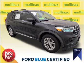 2020 Agate Black Metallic Ford Explorer XLT RWD SUV