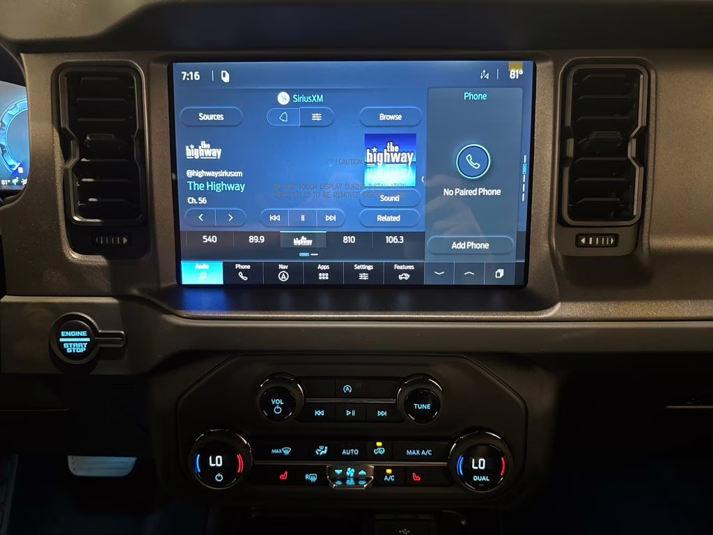 2026 Avalanche Gray Ford Bronco Big Bend 4X4 SUV