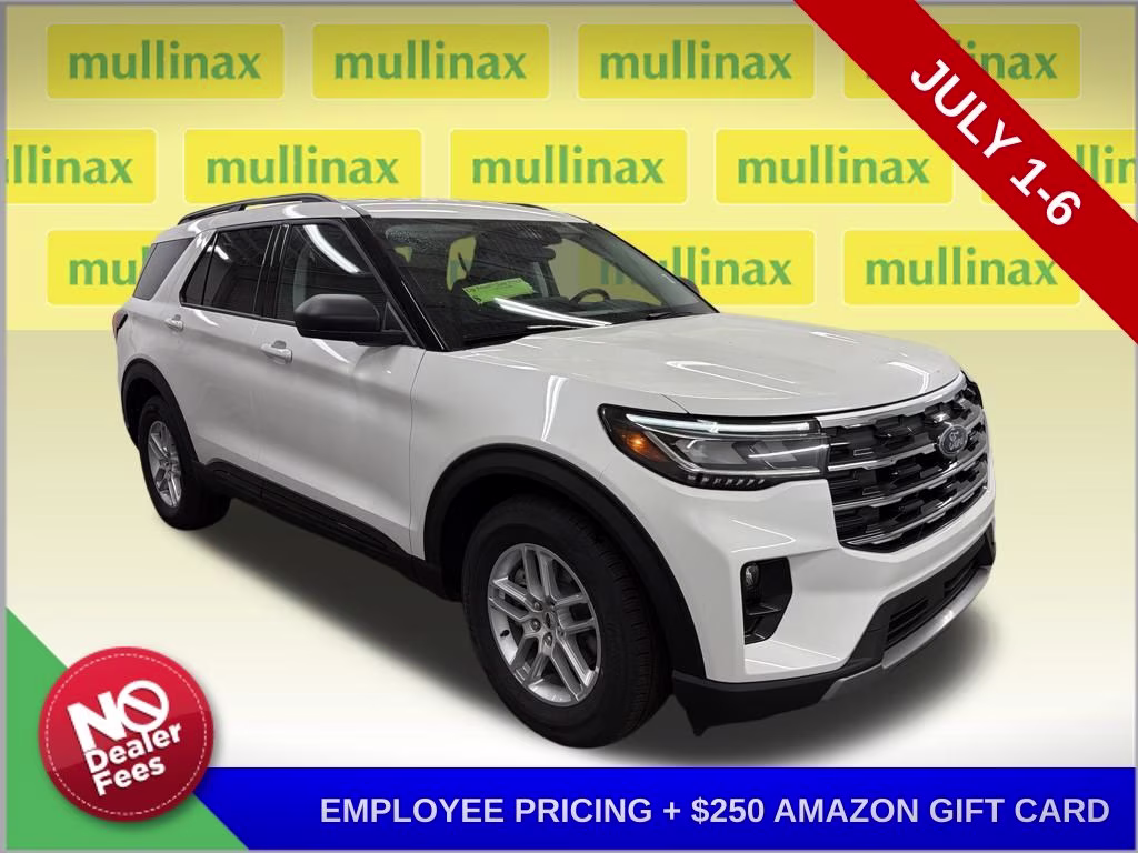 2026 STAR WHITE Ford Explorer Active RWD SUV