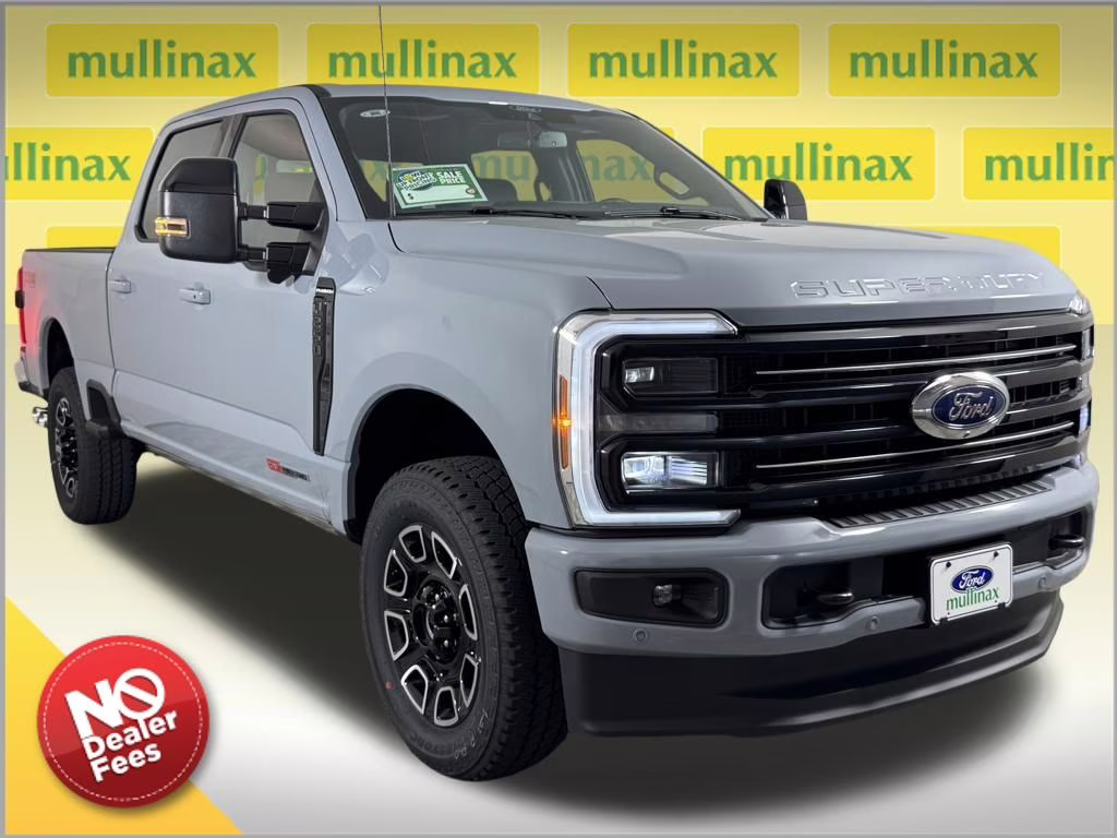 2026 Glacier Gray Metallic Tri-Coat Ford Super Duty F-250 SRW Platinum 4X4 Truck