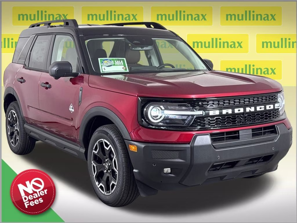 2026 Ruby Red Metallic Tinted Clearcoat Ford Bronco Sport Outer Banks 4X4 SUV