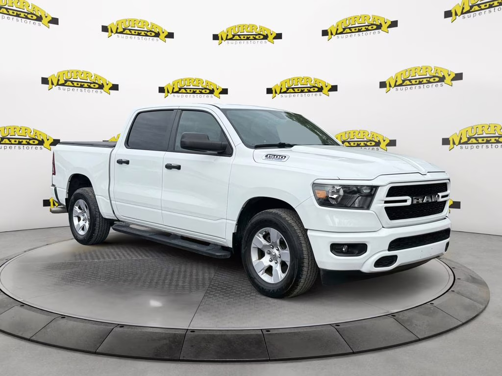 2023 Bright White Clearcoat Ram 1500 Tradesman RWD Truck