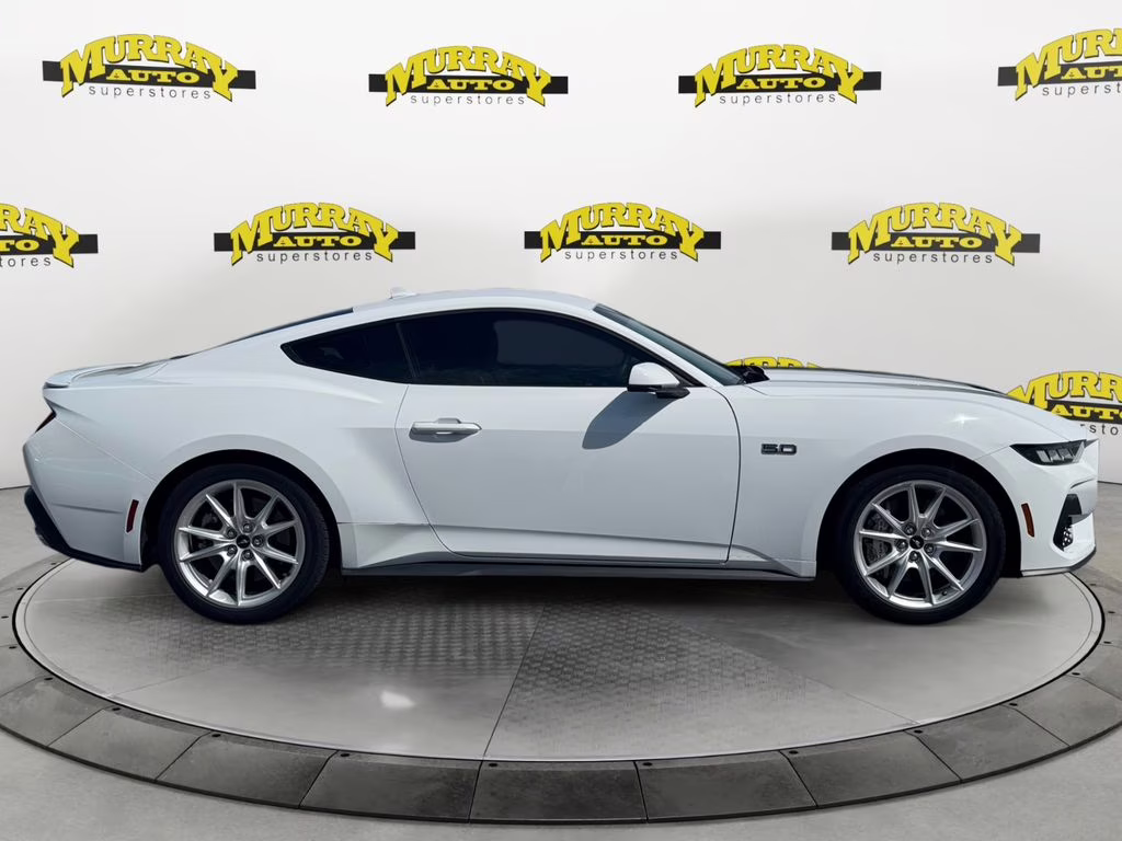 2024 Oxford White Ford Mustang GT Premium RWD Coupe