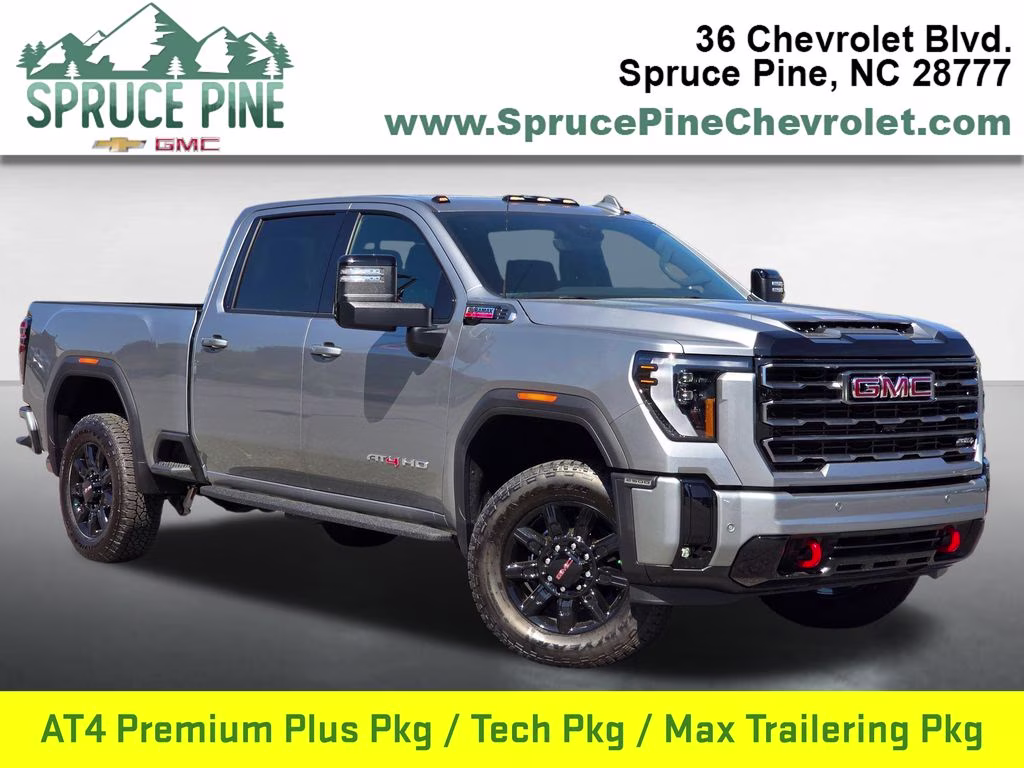 2026 Sterling Metallic GMC Sierra 2500HD AT4 4X4 Truck