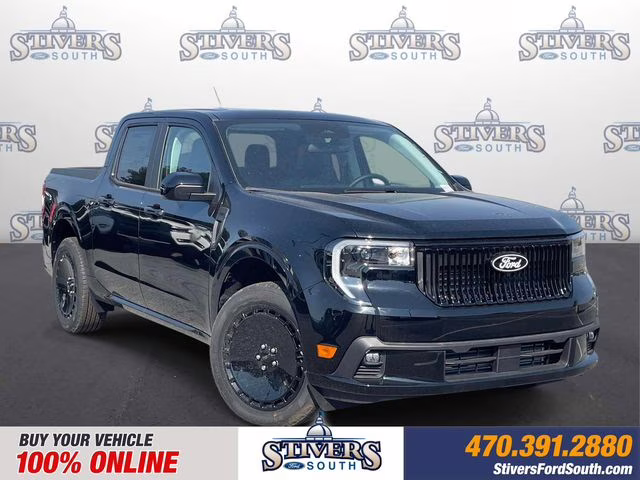 2025 Shadow Black Ford Maverick Lobo Standard AWD Truck