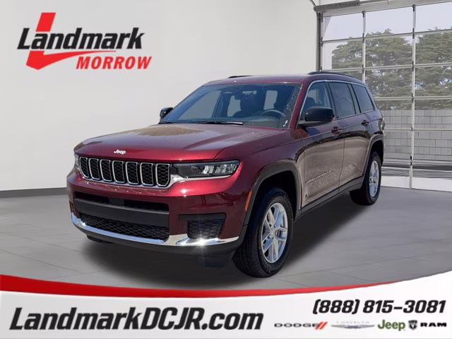 2026 Velvet Red Pearlcoat Jeep Grand Cherokee L Laredo X RWD SUV