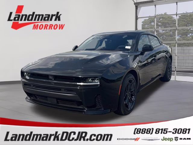 2026 Diamond Black Crystal Pearlcoat Dodge Charger R/T AWD Sedan