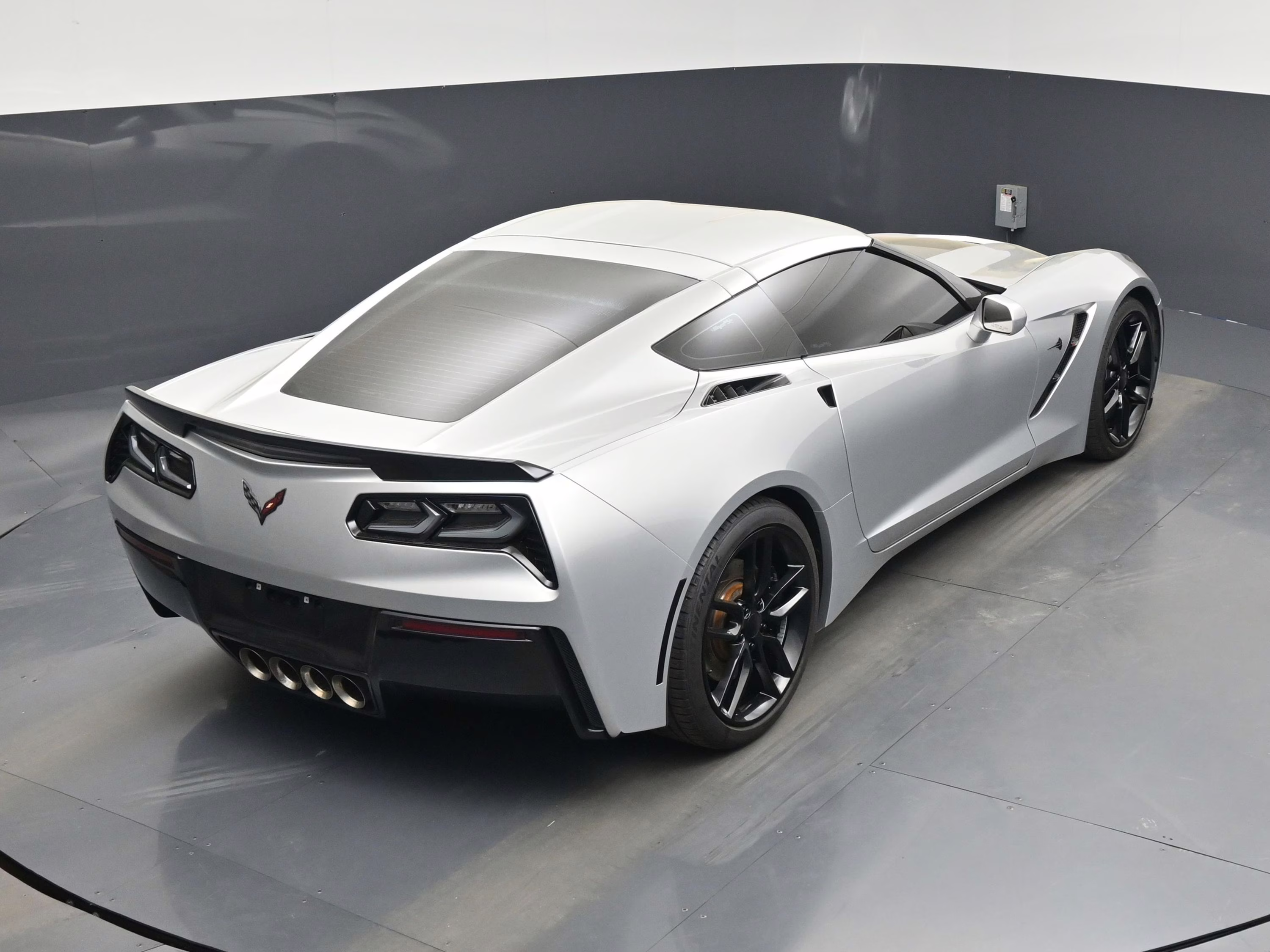 2016 Blade Silver Metallic Chevrolet Corvette Stingray Z51 RWD Coupe