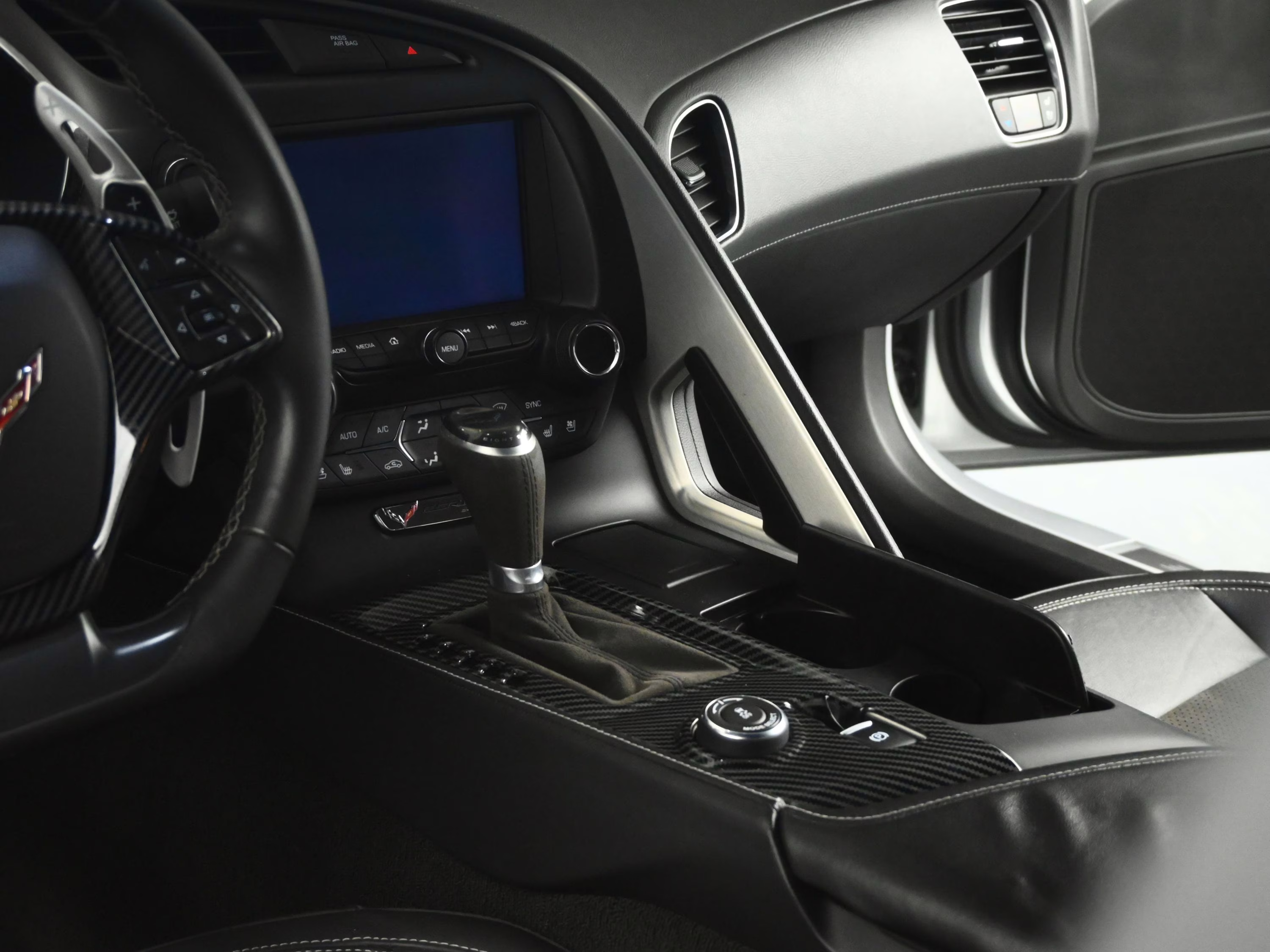 2016 Blade Silver Metallic Chevrolet Corvette Stingray Z51 RWD Coupe