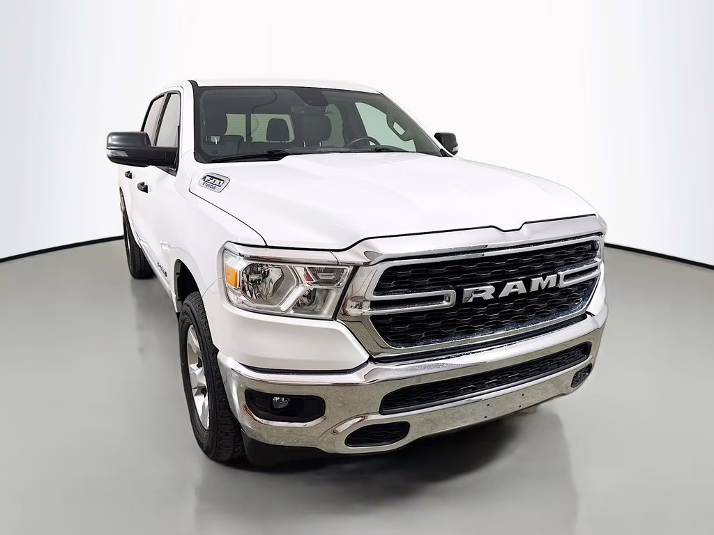 2023 Bright White Clearcoat Ram 1500 Big Horn/Lone Star 4X4 Truck