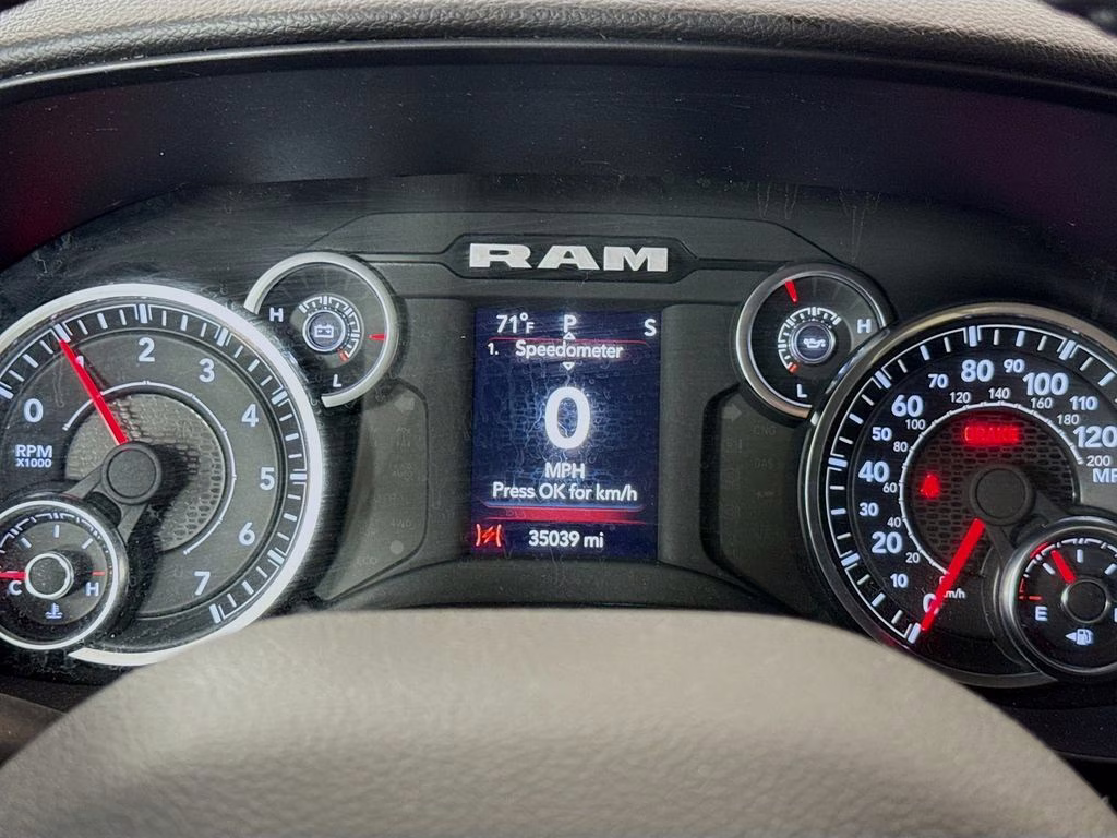 2023 Bright White Clearcoat Ram 1500 Big Horn/Lone Star 4X4 Truck