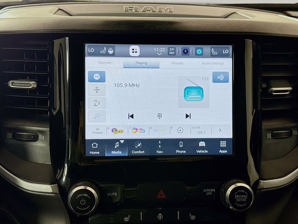 2023 Flame Red Clearcoat Ram 1500 Big Horn/Lone Star 4X4 Truck