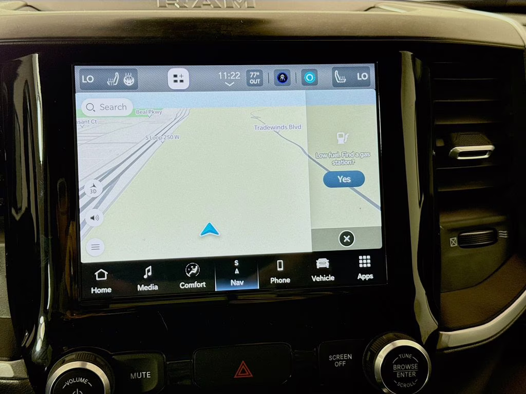 2023 Flame Red Clearcoat Ram 1500 Big Horn/Lone Star 4X4 Truck