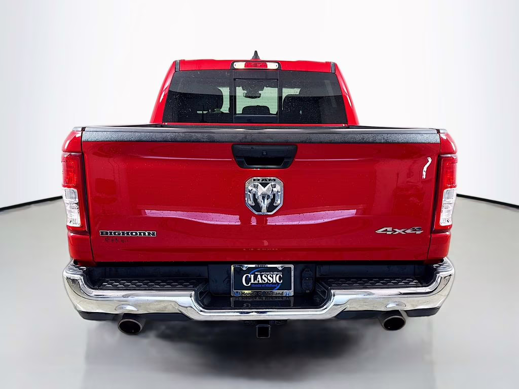 2023 Flame Red Clearcoat Ram 1500 Big Horn/Lone Star 4X4 Truck