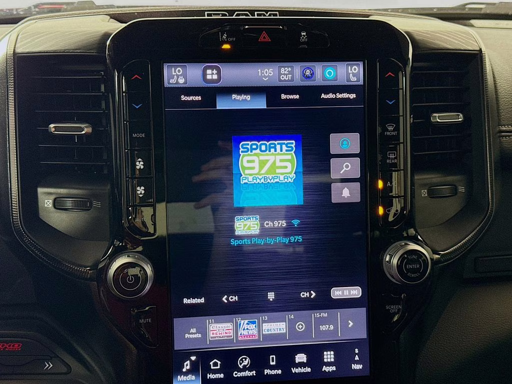 2025 Flame Red Clearcoat Ram 1500 RHO 4X4 Truck