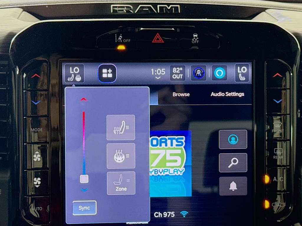 2025 Flame Red Clearcoat Ram 1500 RHO 4X4 Truck