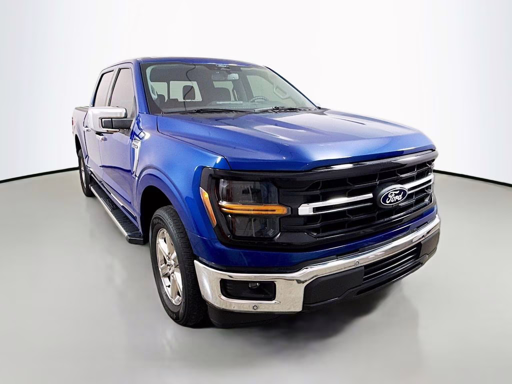 2024 Blue Metallic Ford F-150 XLT RWD Truck