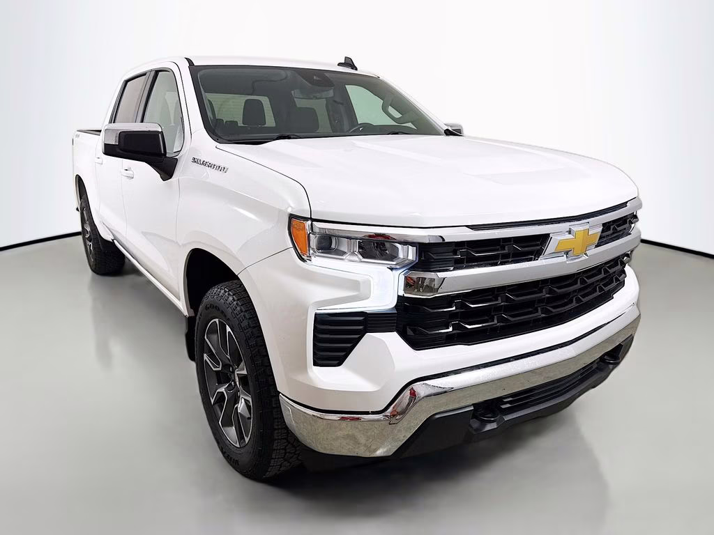 2023 Summit White Chevrolet Silverado 1500 LT 4X4 Truck