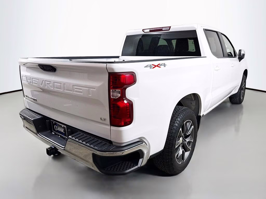 2023 Summit White Chevrolet Silverado 1500 LT 4X4 Truck