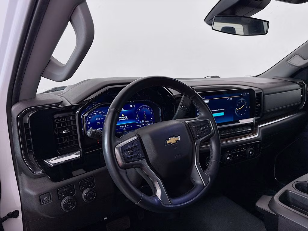 2023 Summit White Chevrolet Silverado 1500 LT 4X4 Truck