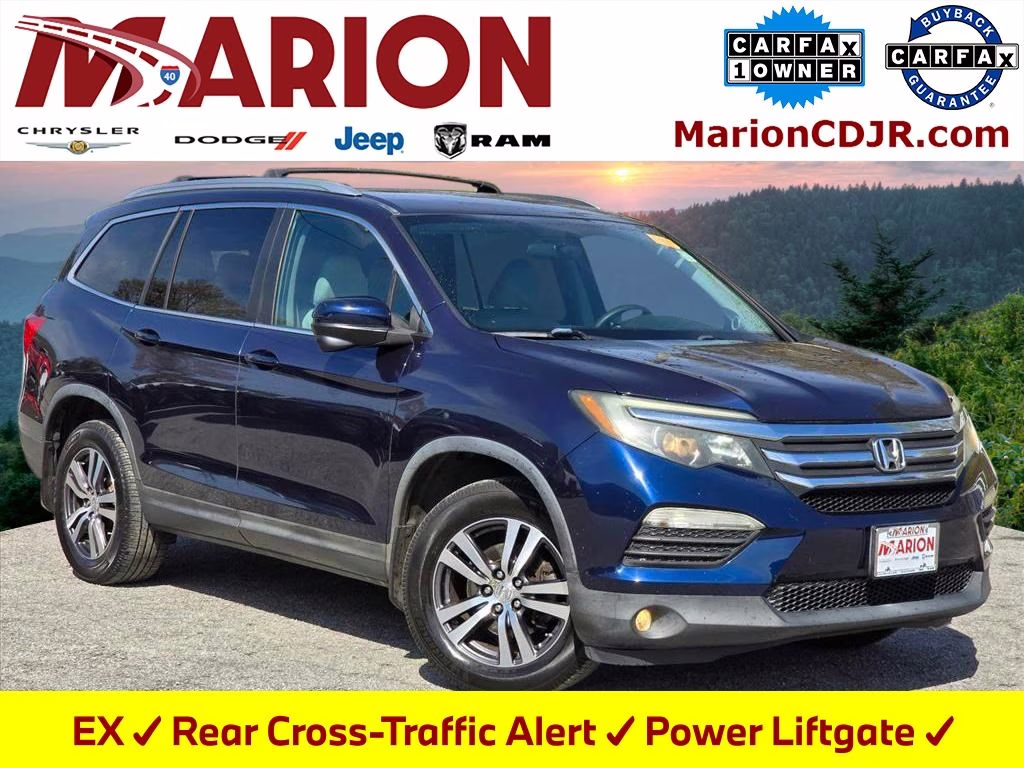 2016 Steel Sapphire Metallic Honda Pilot EX FWD SUV