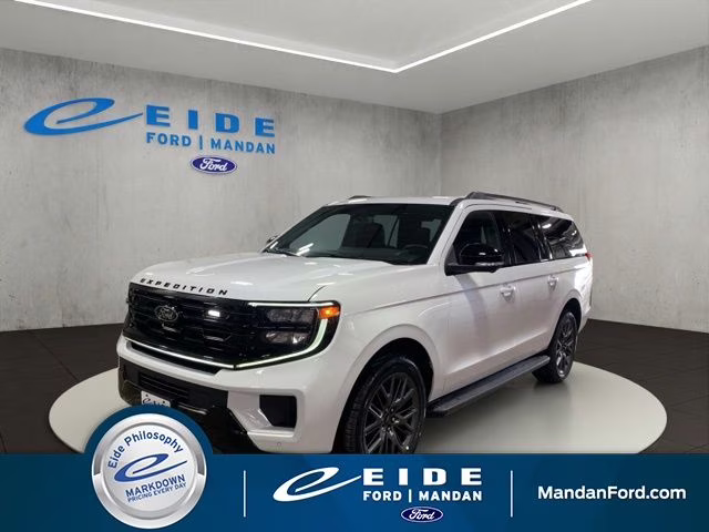 2026 Oxford White Ford Expedition Max Platinum 4X4 SUV